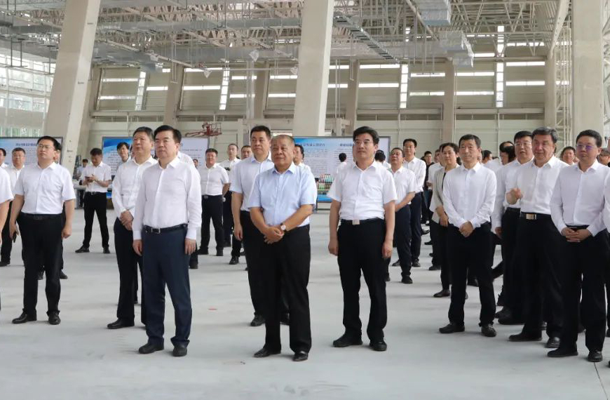 国际绿建会展中心迎接全市观摩 打造绿建会展经济新地标